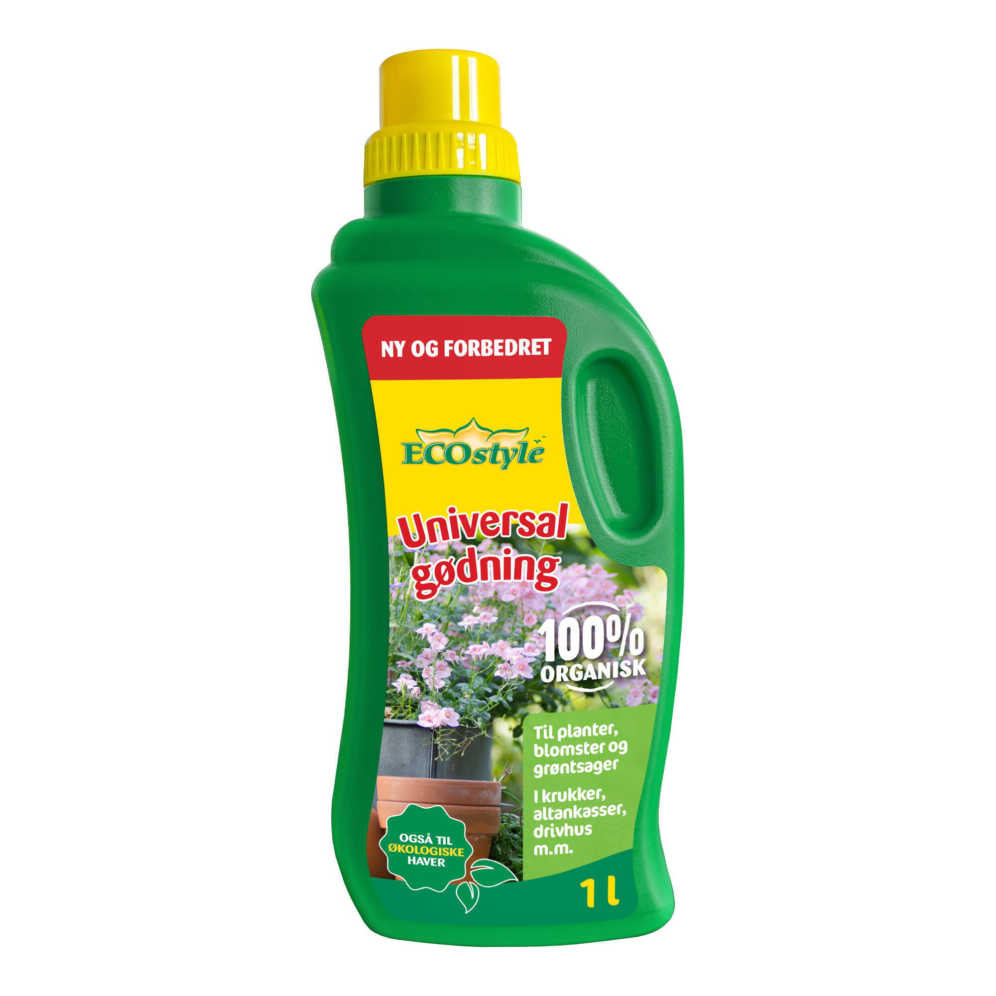 ECOstyle, 100% Organisk Universalgødning, 1L